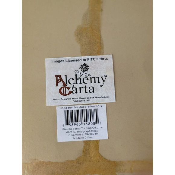 Alchemy Carta plastic photo frame skull Halloween skeleton wizard satan devil ho - Picture 9 of 13